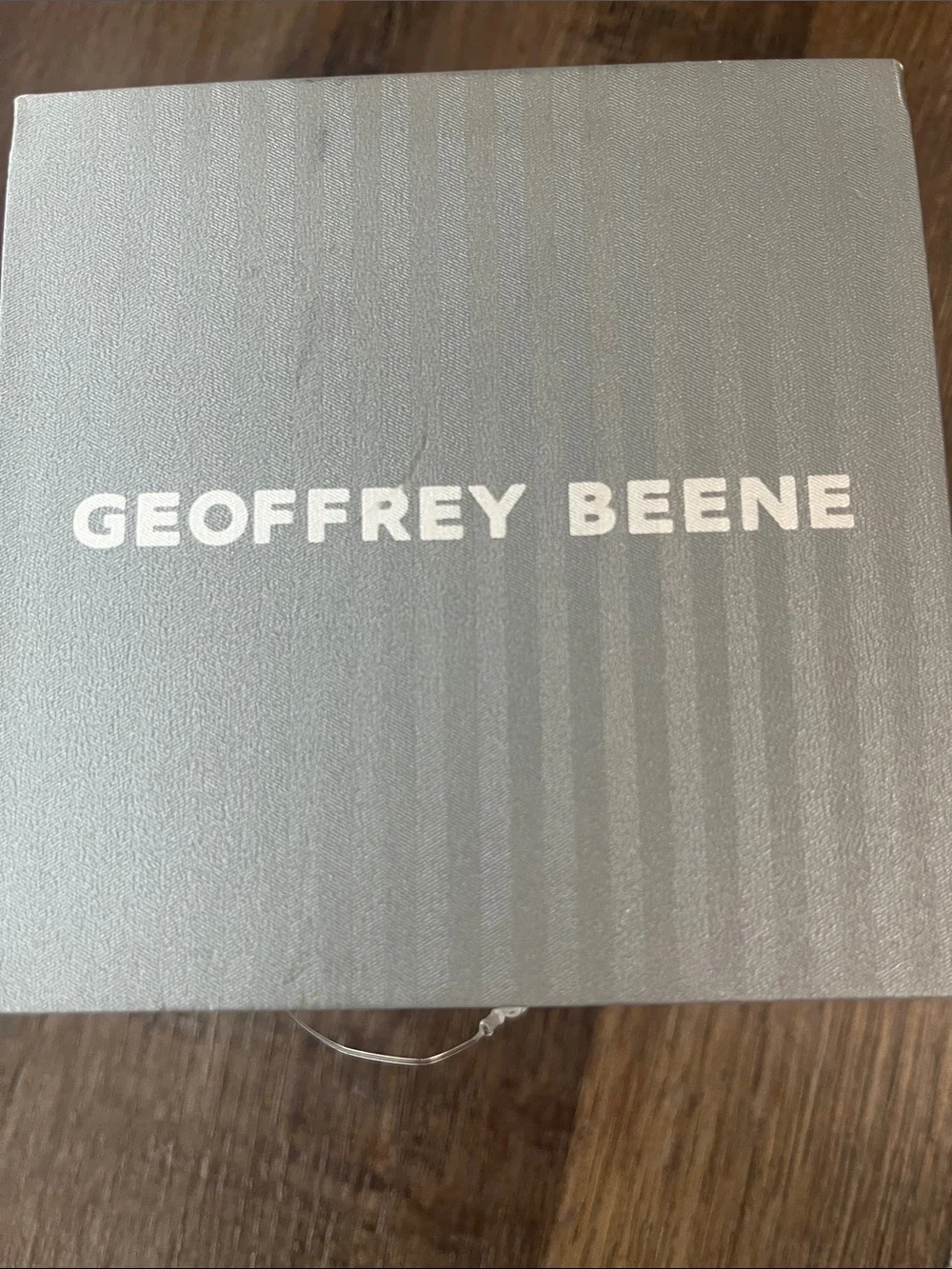 New Stainless Steel Geoffrey Beene Men’s Watch